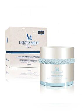 Latoua Mille  Eye Concentrate Gel for Dark Circles Hyaluronic Acid + Multi-Pepti